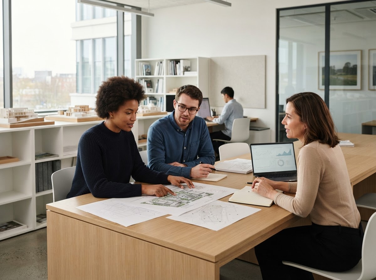 Havendor Stewards analysts reviewing model output on a desk setup